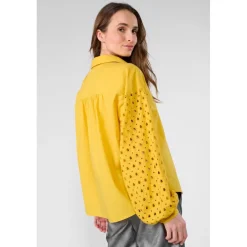 Top CUNCA jaune Mila