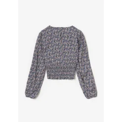 Top fille TENNYGI bleu en viscose