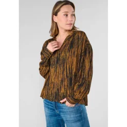 Top FITZ marron Noémie en viscose Cleo
