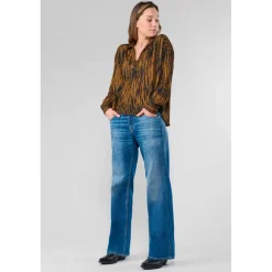 Top FITZ marron Noémie en viscose Cleo