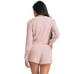 Top manches longues pyjama - Rose Dorina