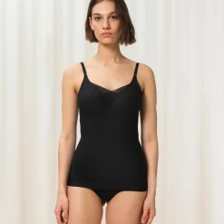 Top Sans Armatures noir Triumph Shape Smart Bra-Shirt