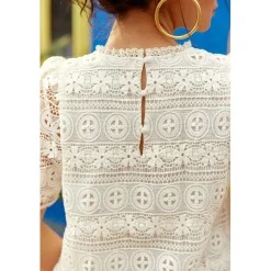 Top TILIE blanc