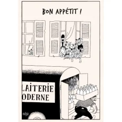 Torchon DUBOUT Bon appétit Ecru 48 x 72