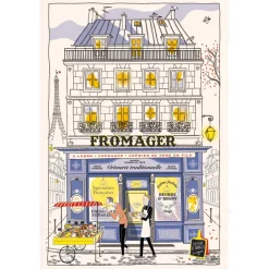Torchon Façade Fromager Ecru 48 X 72
