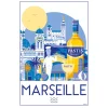 Torchon Marseille Blanc 48 x 72