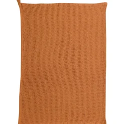 Torchon nid d'abeilles uni Mumba Cannelle 50 x 70