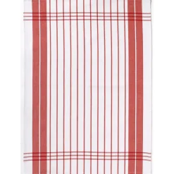 Torchon Rectangulaire Petites Rayures RAYA 50 x 70 cm