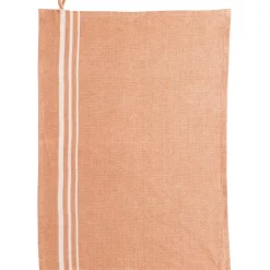 Torchon recyclé RIB Terracotta 50 x 70