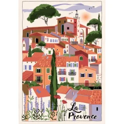 Torchon Village Provence Ecru 48 x 72