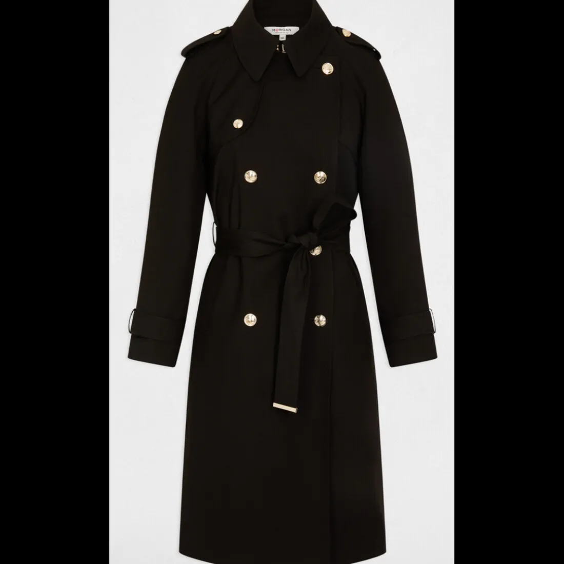 Trench femme noir