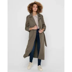 Trench-coats marron