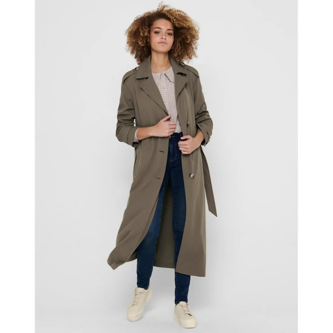 Trench-coats marron