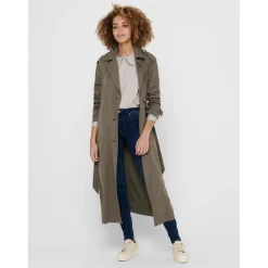 Trench-coats marron