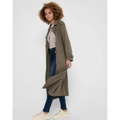 Trench-coats marron