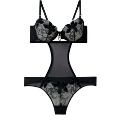 Trikini noir Rafale