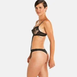 Trikini noir Rafale