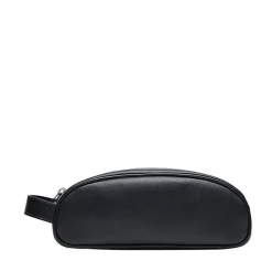 Trousse de toilette Noir en cuir