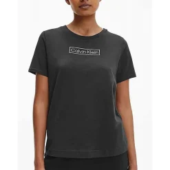 T-shirt col rond à manches courtes - Calvin Klein Underwear Noir en coton
