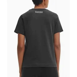 T-shirt col rond à manches courtes - Calvin Klein Underwear Noir en coton