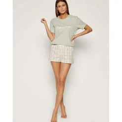 Tshirt col rond manches courtes - Gris Calvin Klein Underwear en coton