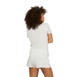 T-shirt de grossesse et d'allaitement - Blanc - Cache Cœur Lingerie en coton bio