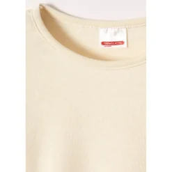 T-shirt Enfant manches longues col rond Rose terracotta Thermolactyl
