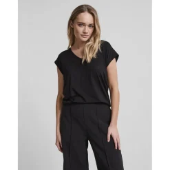 T-shirt loose fit manches courtes noir