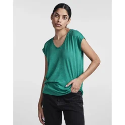 T-shirt loose fit manches courtes vert Queen