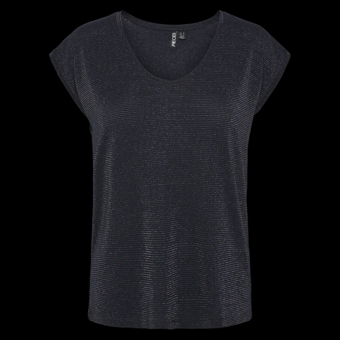 T-shirt loose fit manches courtes bleu Meg