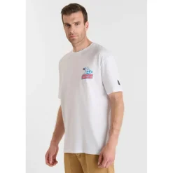 T-shirt manche courte Matthews blanc en coton Orin
