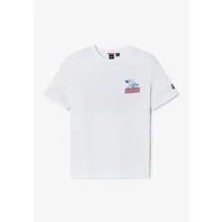 T-shirt manche courte Matthews blanc en coton Orin