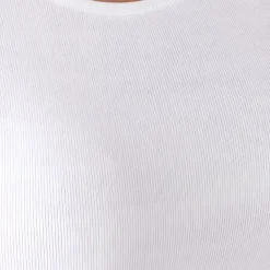 T-shirt manches courtes - Blanc en coton