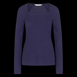 T-shirt Manches Longues - Bleu
