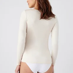 T-shirt Manches Longues - Sable