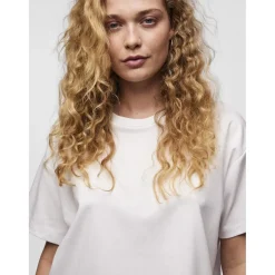 T-shirt oversize fit manches courtes blanc