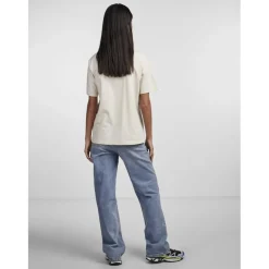 T-shirt regular fit manches courtes gris Dina