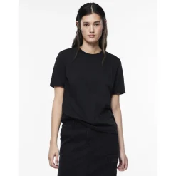 T-shirt regular fit manches courtes noir Ione