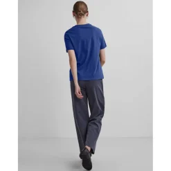 T-shirt regular fit manches courtes bleu Fawn