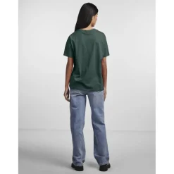 T-shirt regular fit manches courtes vert Noor