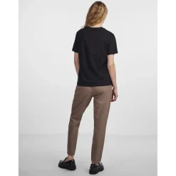 T-shirt regular fit manches courtes noir Vale