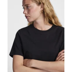 T-shirt regular fit manches courtes noir Vale