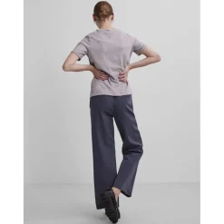 T-shirt regular fit manches courtes gris Elle