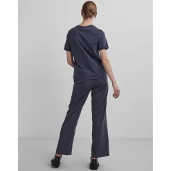 T-shirt regular fit manches courtes bleu Maëlys