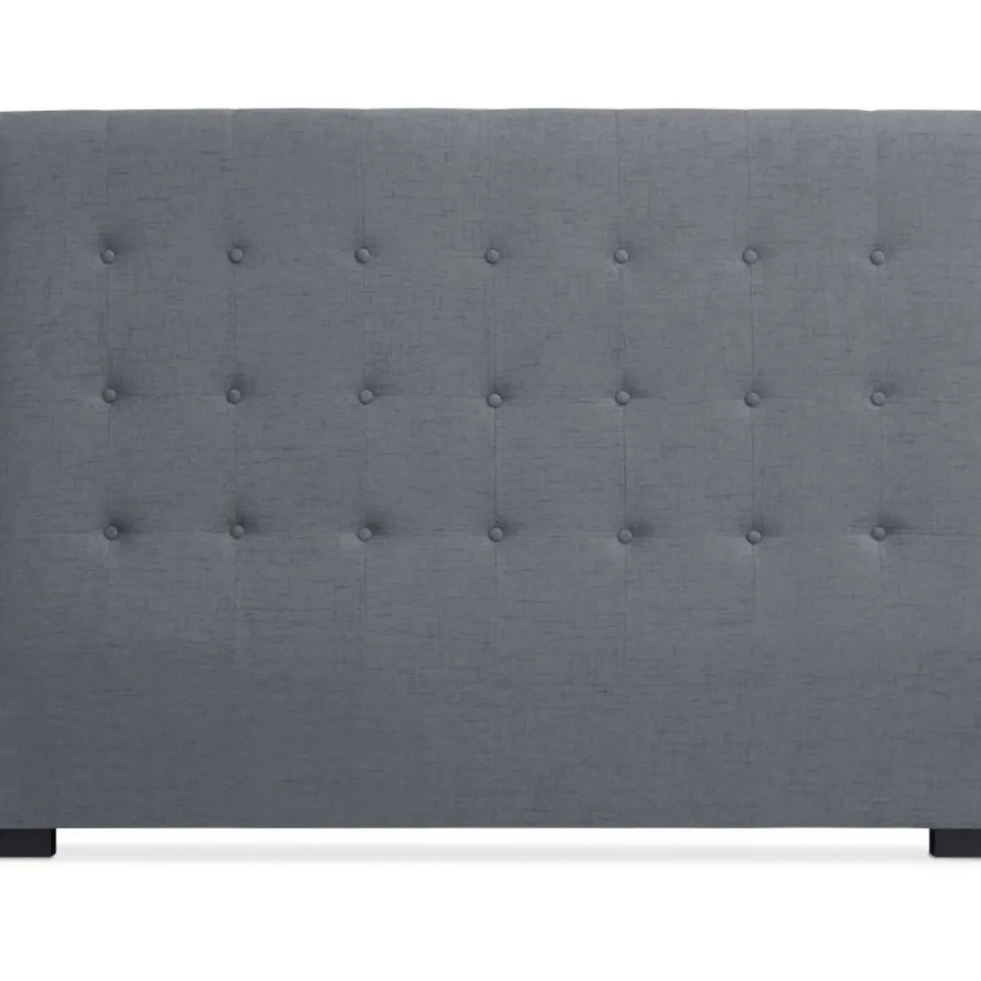Tête De Lit 160 cm Tissu Gris GLAM