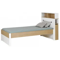Tête de lit 90 simple NOMADE avec rangement haut