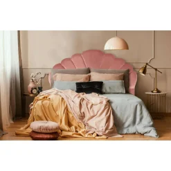 Tête de lit Mermaid 180 cm Velours Rose