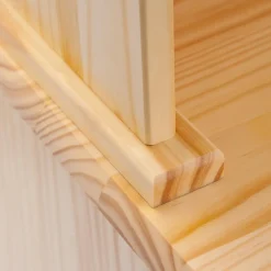 Vaisselier 3 portes en Bois massif STULIO
