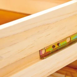 Vaisselier 3 portes en Bois massif STULIO