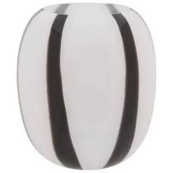Vase Piero noir et blanc Multicolore